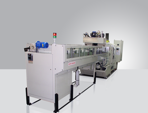 SCHÜTTE SF42 mit Stangenlader DBMF 42/46 (4 m Stangen)